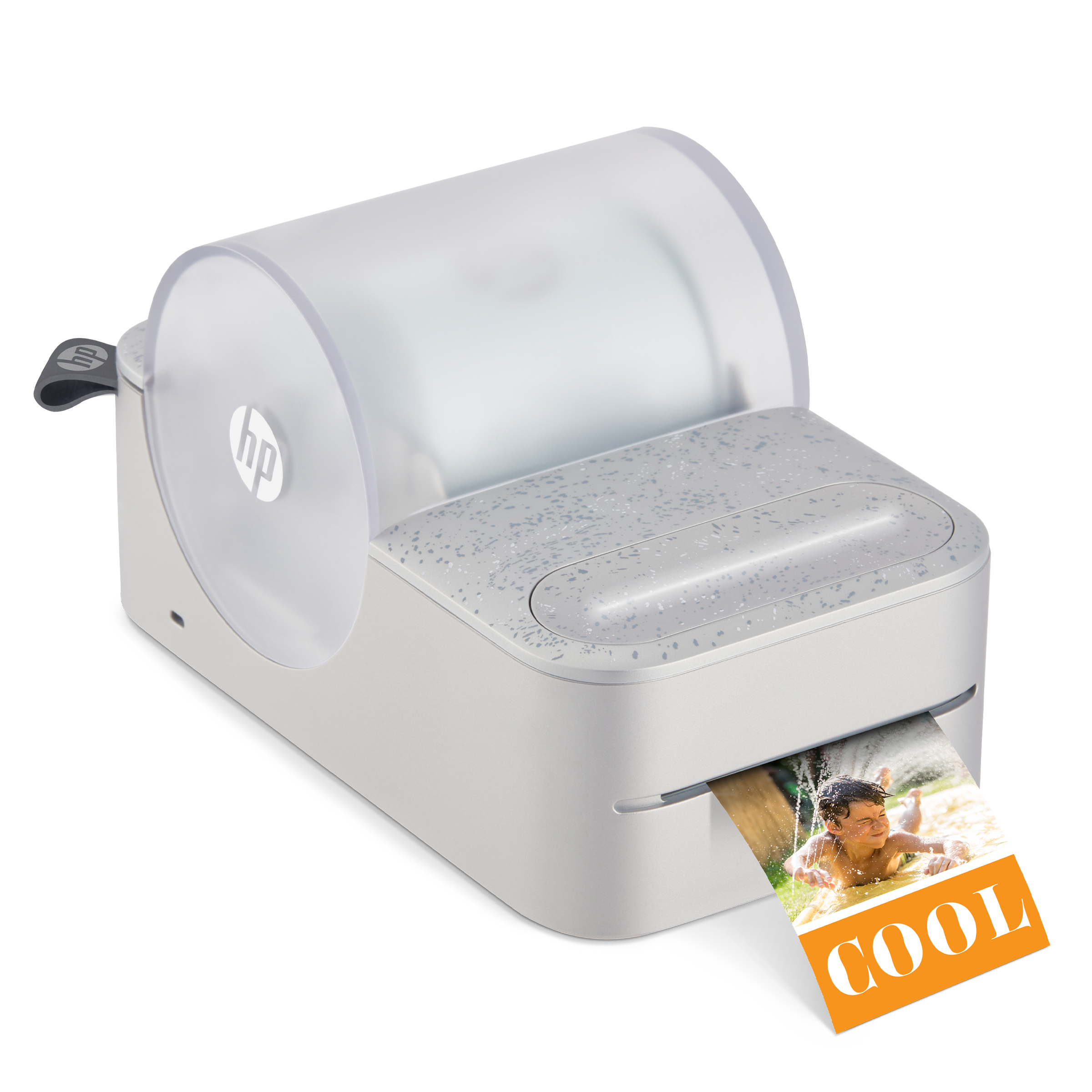 HP Sprocket Panorama Instant Portable Color Label & Photo Printer (Grey)