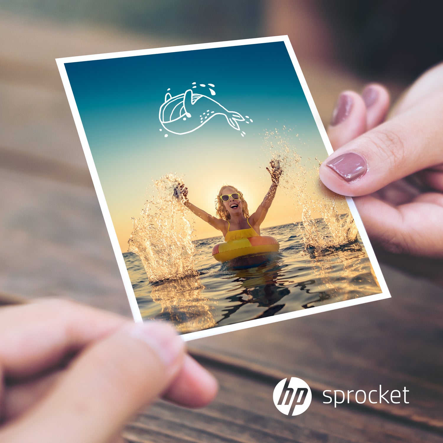 HP Sprocket 3.5 x 4.25” Zink Sticky-backed Photo Paper (20 Pack) Compatible with HP Sprocket 3x4 Photobooth and Photo Printer