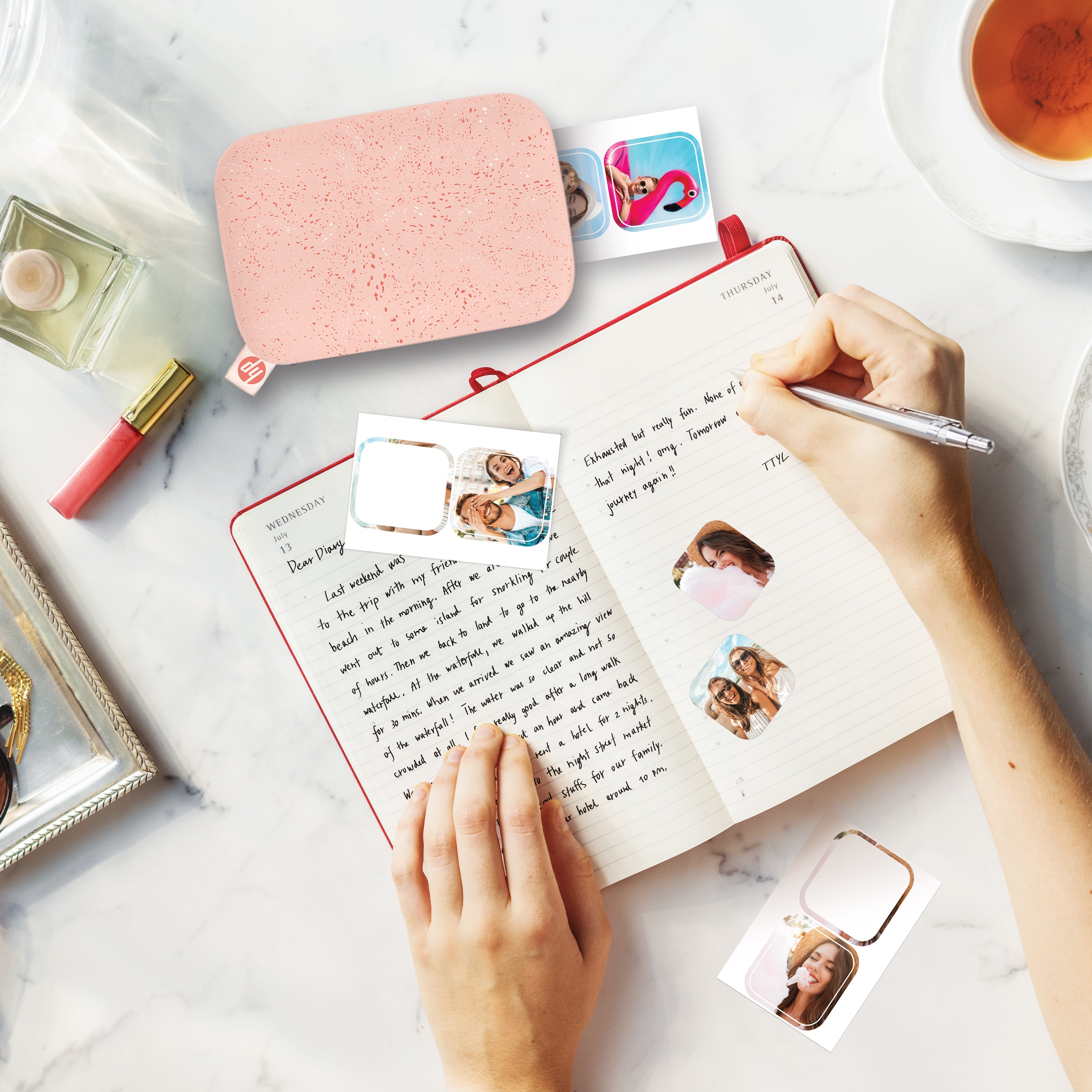 HP Sprocket 2x3” Premium Zink Pre-Cut Sticker Photo Paper (30 Sheets)