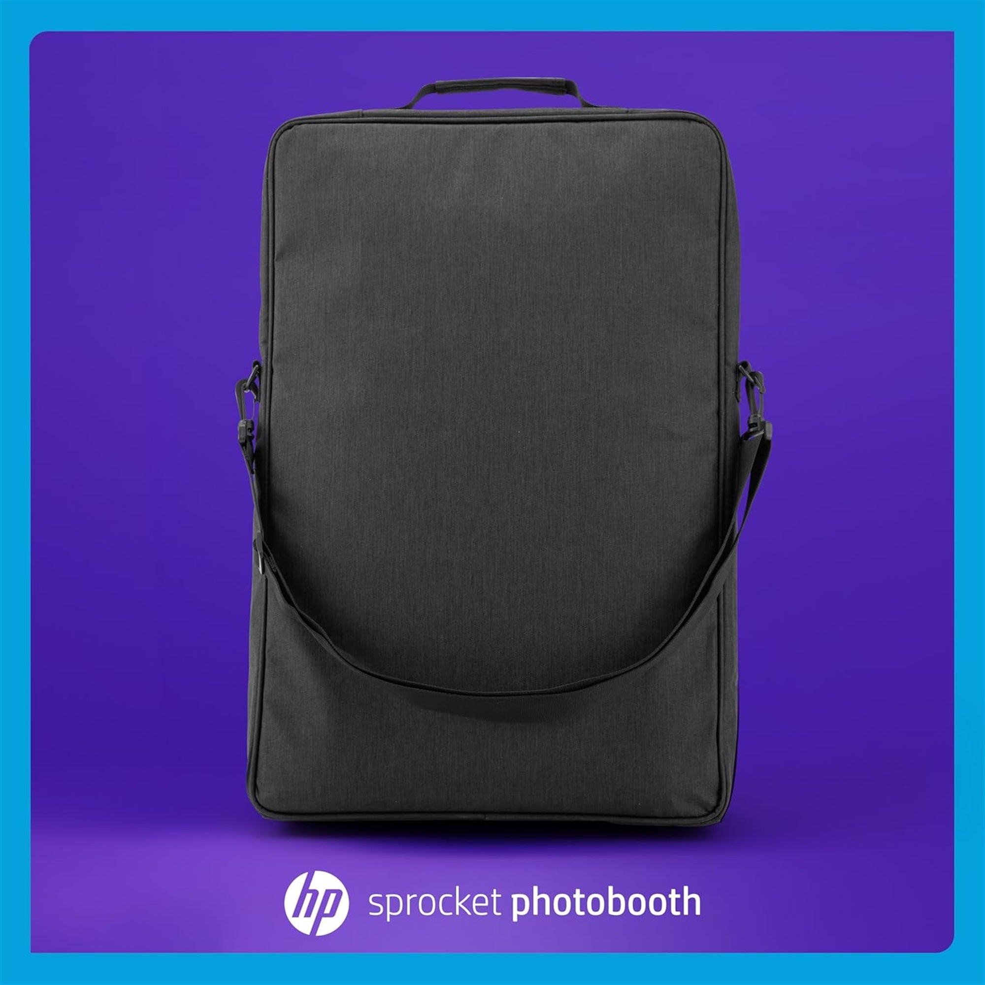 HP Premium Carrying Padded Storage Case w/Removable Shoulder Strap for Sprocket Photobooth (Black)