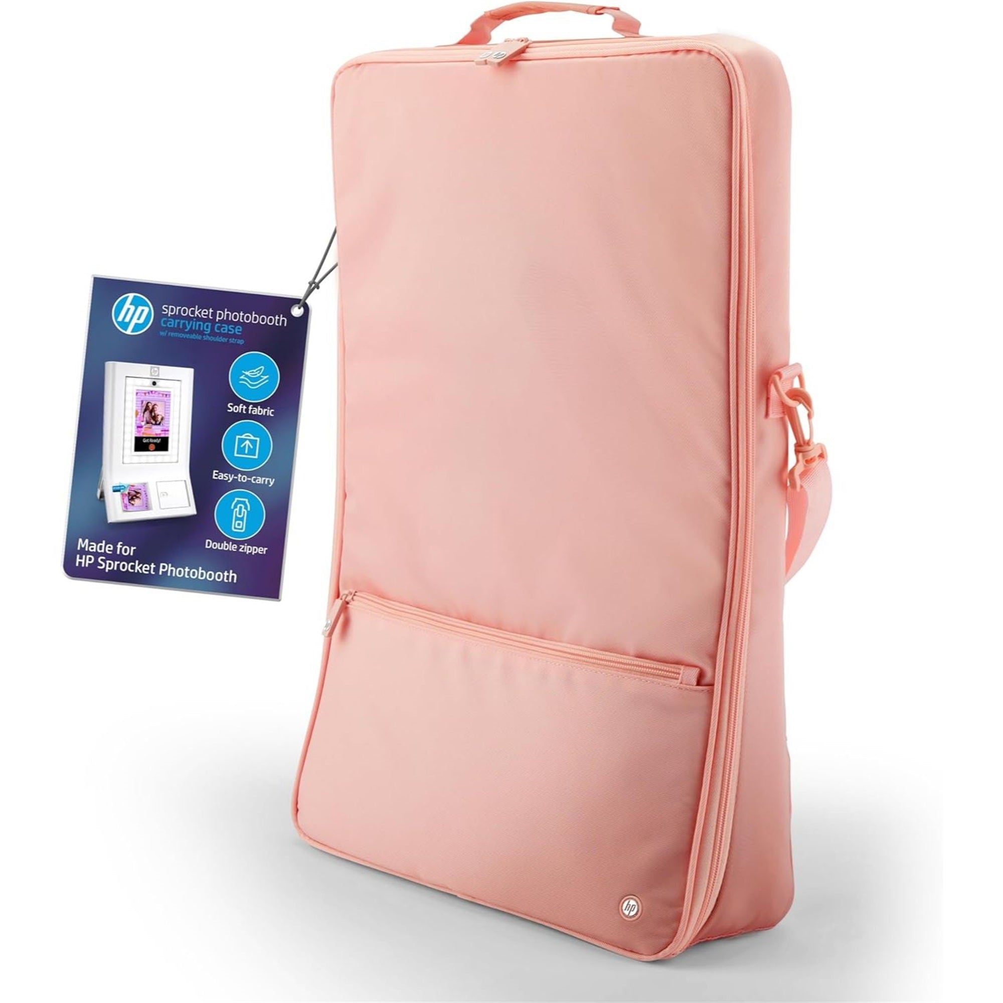 HP Premium Carrying Padded Storage Case w/Removable Shoulder Strap for Sprocket Photobooth (Pink)