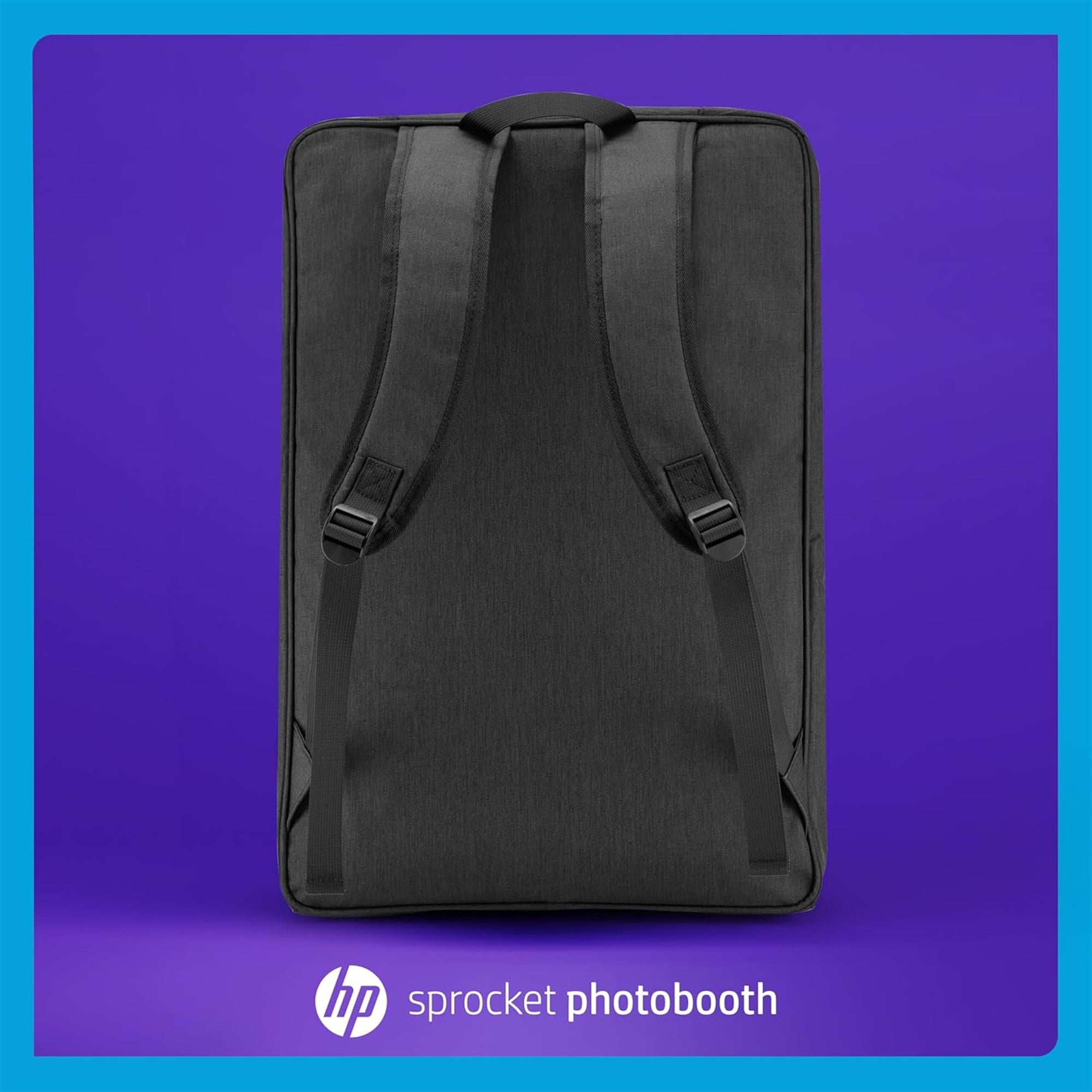 HP Sprocket Photobooth Travel Backpack (Black), Exclusively for the HP Sprocket Photobooth Printer