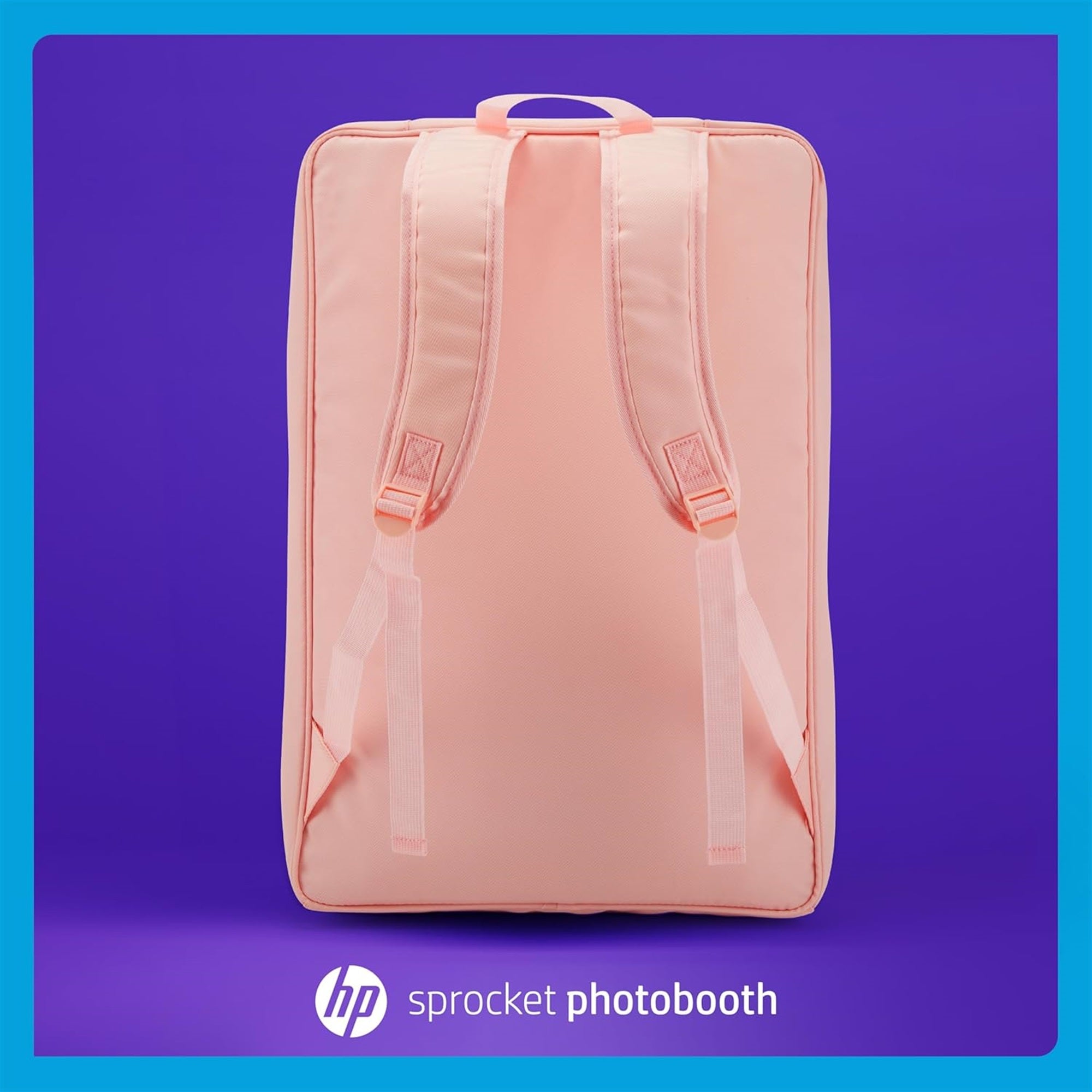 HP Sprocket Photobooth Travel Backpack (Pink), Exclusively for the HP Sprocket Photobooth Printer